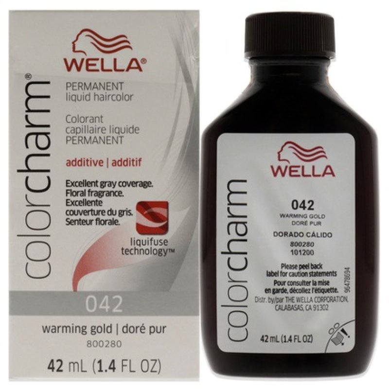 Wella Color Charm Permanent Liquid Hair Color 42 Gold 1.42 oz