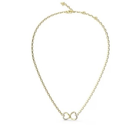 Guess Mon Amour Delicate Gold Plated Heart Necklace