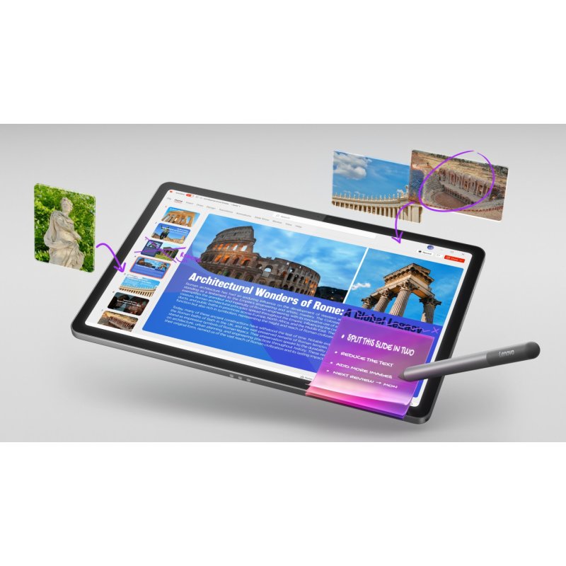 Lenovo Idea Tab Mediatek 128 GB 27.9 cm (11 ) 8 GB Wi-Fi 5 (802.11ac) Android 15 Grey