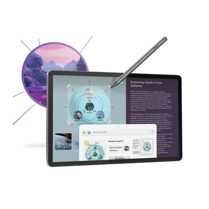 Lenovo Idea Tab 5G Mediatek 128 GB 27.9 cm (11 ) 8 GB Wi-Fi 5 (802.11ac) Android 15 Grey