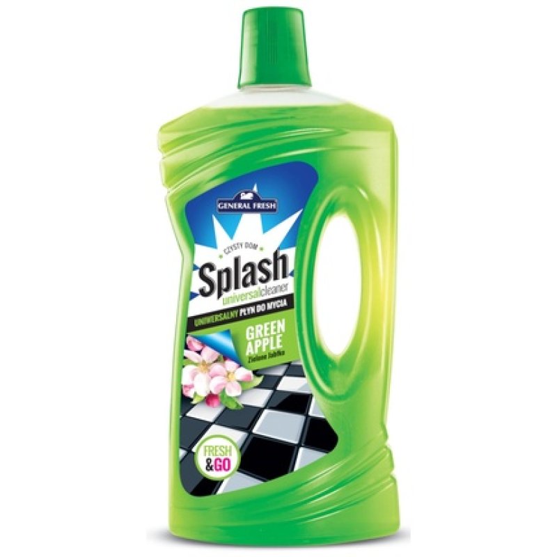 POL-HUN Splash Universal Cleaning Liquid 1L Green Apple