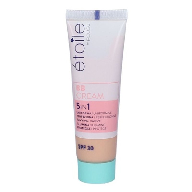 Rougj Etoile BB Cream 5 in 1 SPF30 Color Cream Shade 02 Light Rose 25ml