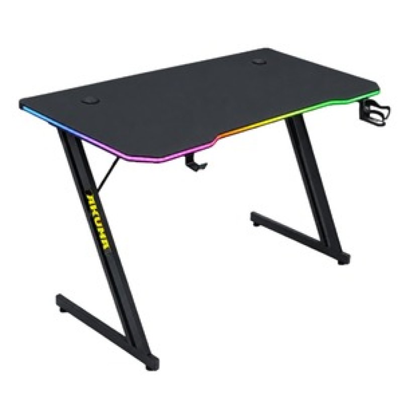BUREAU GAMING KAMD02RGB CARBONE NOIR