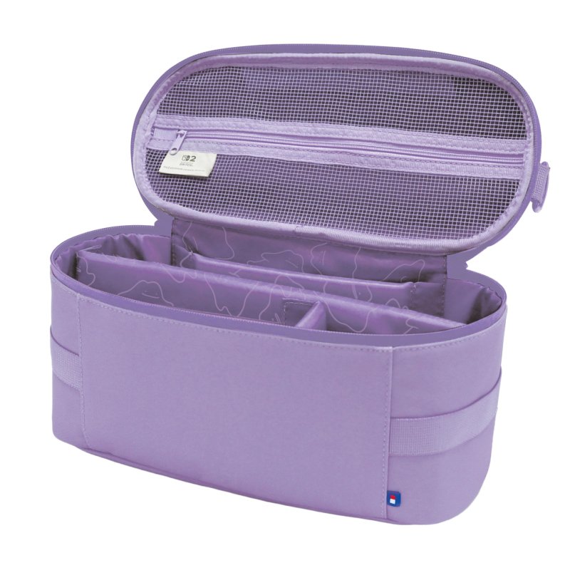 Hori NSX-164E portable game console case Carry bag Nintendo Purple