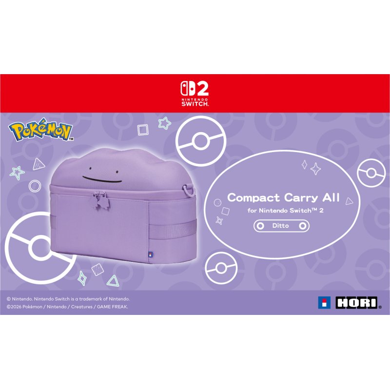 HORI - Compact Carry All (Ditto) - Purple
