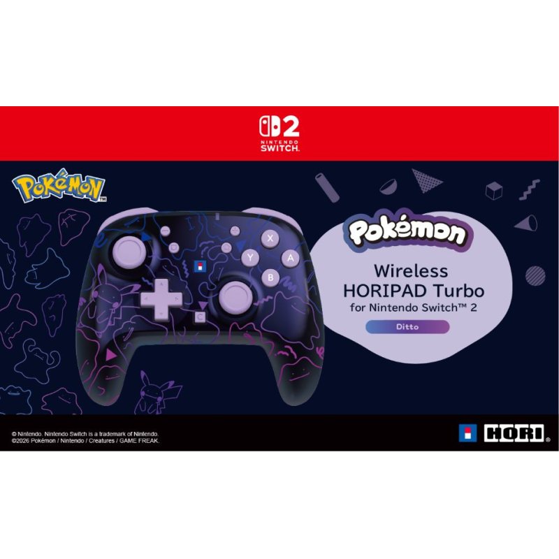 HORI - Wireless HORIPAD Turbo (Ditto) - Purple