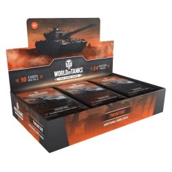 World of Tanks TCG Twinfire Booster Display (24) *English Version*