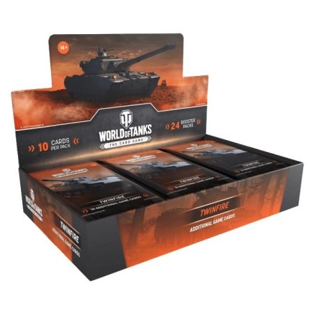 World of Tanks TCG Twinfire Booster Display (24) *English Version*