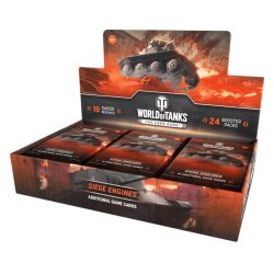 World of Tanks TCG Siege Engines Booster Display (24) *English Version*