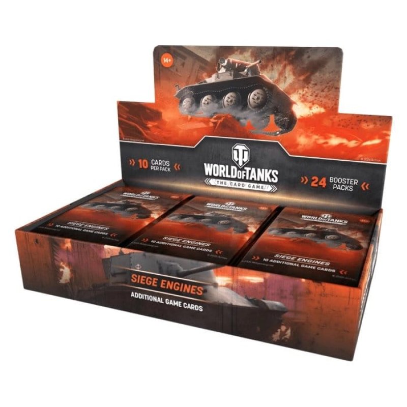 World of Tanks TCG Siege Engines Booster Display (24) *English Version*