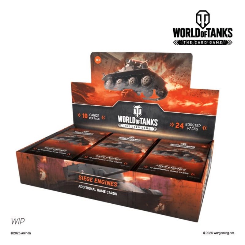 World of Tanks TCG Siege Engines Booster Display (24) *English Version*