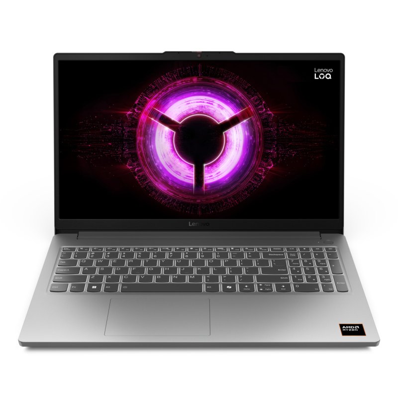 Lenovo LOQ 15ARP10E AMD Ryzen™ 5 150 Ordinateur portable 39,6 cm (15.6") Full HD 16 Go DDR5-SDRAM 512 Go SSD NVIDIA
