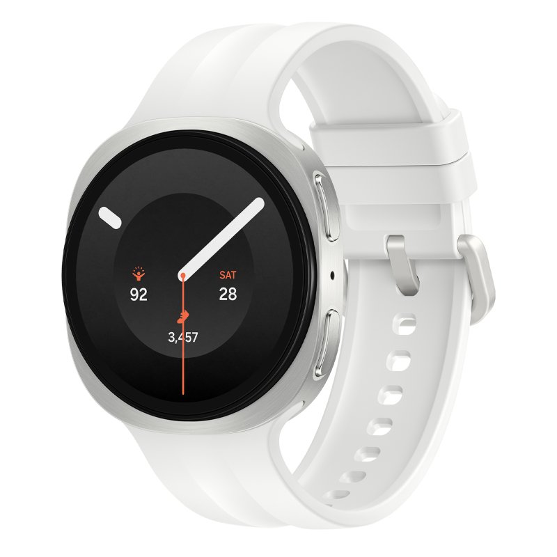 Samsung Galaxy Watch9 3.3 cm (1.3") AMOLED 40 mm Digital 438 x 438 pixels Touchscreen Silver Wi-Fi GPS (satellite)