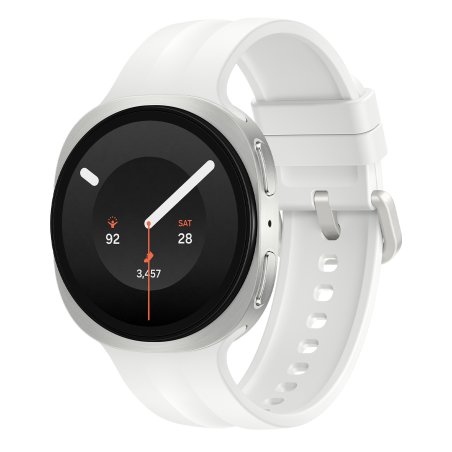 Samsung Galaxy Watch9 3.3 cm (1.3") AMOLED 40 mm Digital 438 x 438 pixels Touchscreen Silver Wi-Fi GPS (satellite)