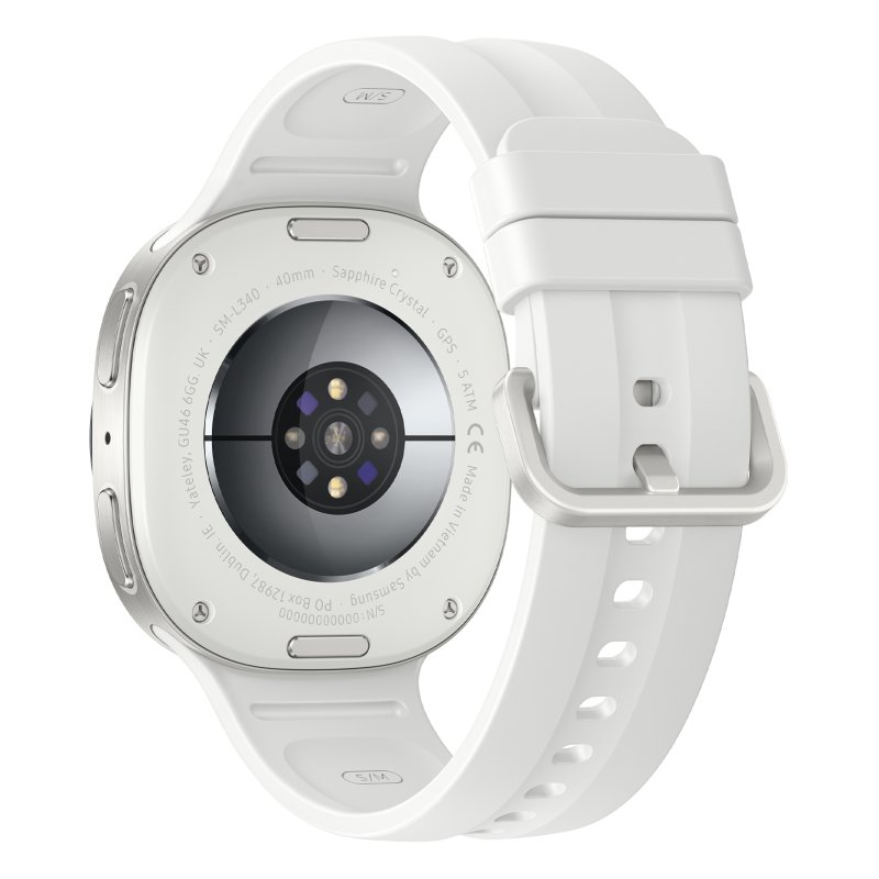 Samsung Galaxy Watch9 3,3 cm (1.3") AMOLED 40 mm Numérique 438 x 438 pixels Écran tactile Argent Wifi GPS (satellite)