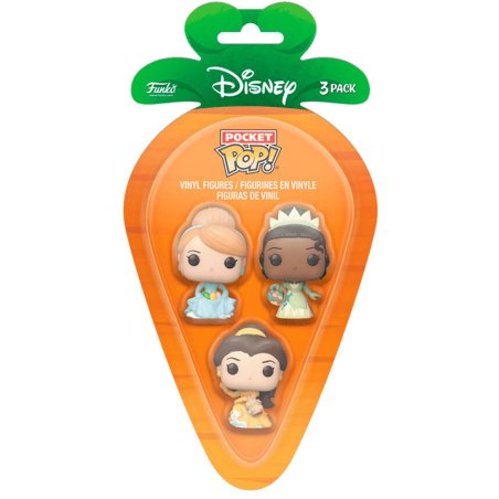 Disney pack 3 figurines Pocket POP! Vinyl Disney Princess C/B/T 4 cm