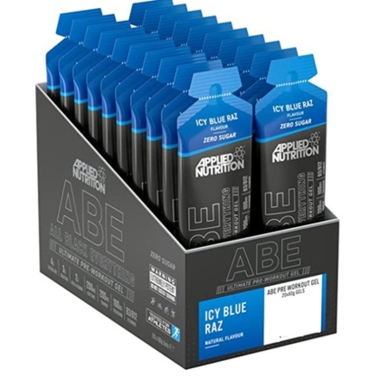 Applied Nutrition ABE All Black Everything Gel Icy Blue Raspberry 20 x 60g
