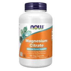 NOW Foods Magnesium Citrate 133mg 180 Capsules