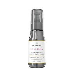 El Nabil Musc Elisa Luxury Car Spray 85ml - White and Orange