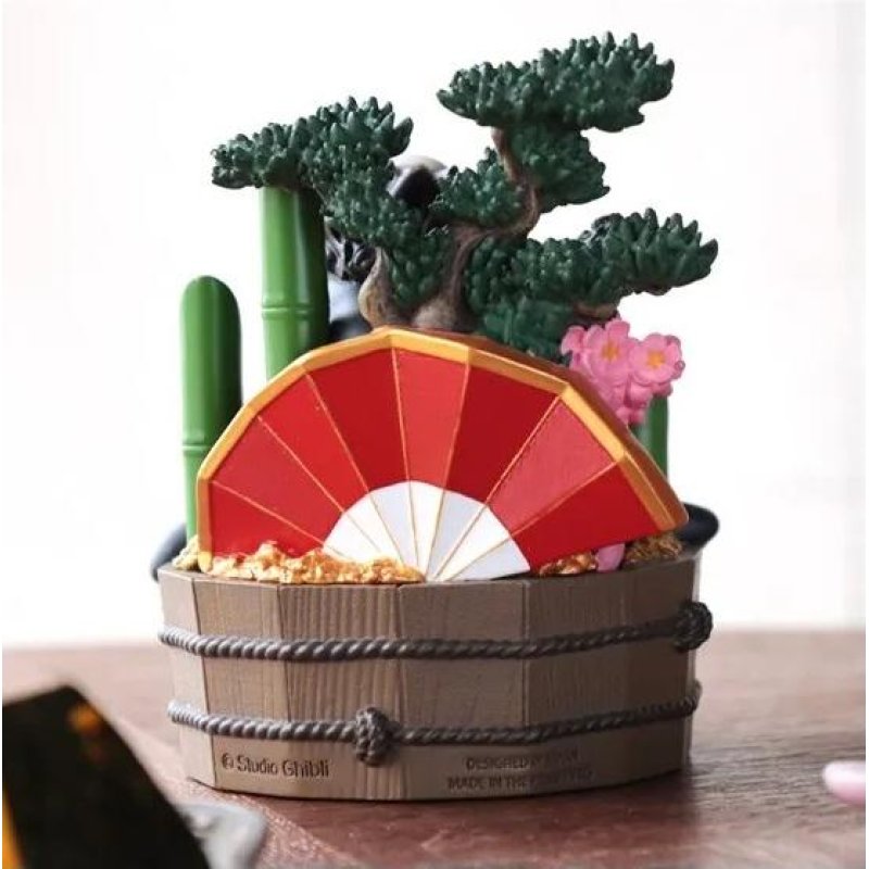 LE VOYAGE DE CHIHIRO - No Face Bassine d'or & Bambous - Diorama 18cm