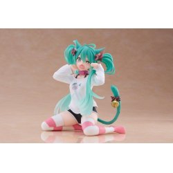 HATSUNE MIKU - Miku "Cat Ear t-Shirt" - Statuette Desktop Cute 13cm