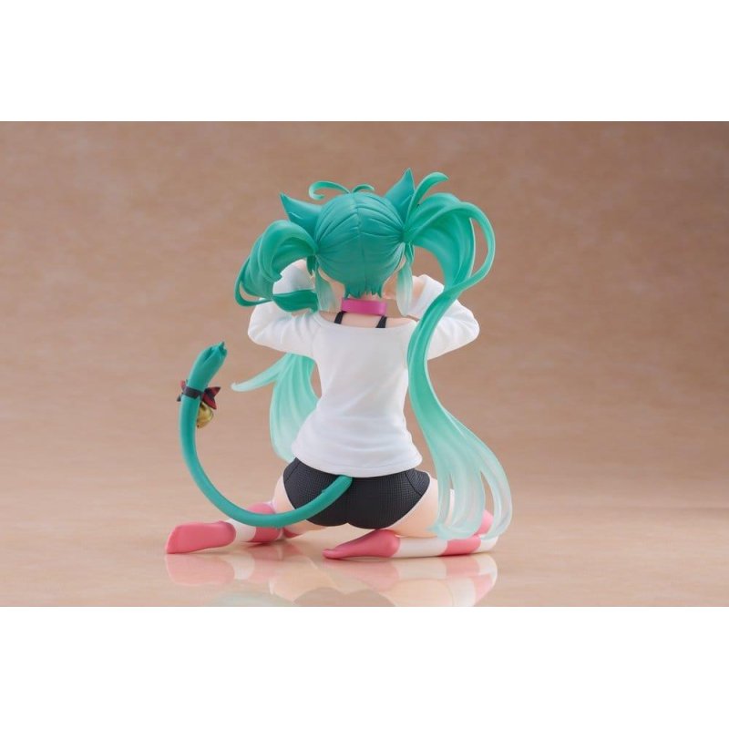 HATSUNE MIKU - Miku "Cat Ear t-Shirt" - Statuette Desktop Cute 13cm