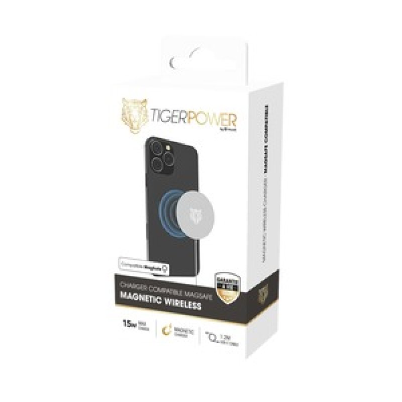 TIGER POWER CHARGEUR SANS FIL MAGNETIQUE MAGSAFE