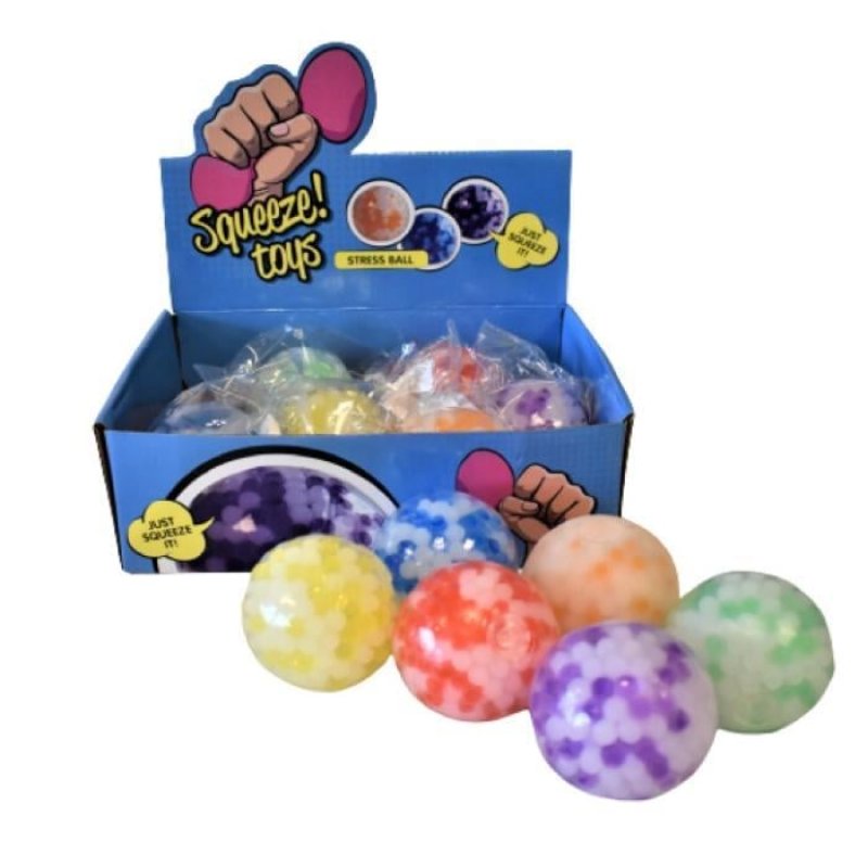 Squishy Ball with water beads (12150)
