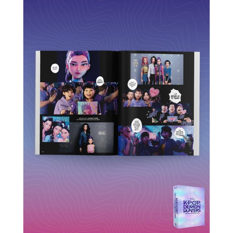 KPOP DEMON HUNTERS - COFFRET TOMES 1 ET 2 - Le manhwa officiel