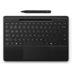 Microsoft Surface Pro Flex w/Slim Pen AZERTY Belge Bluetooth Noir