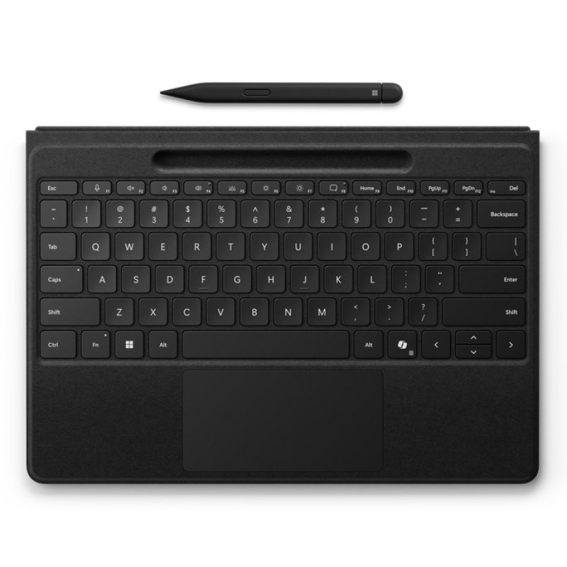 Microsoft Surface Pro Flex w/Slim Pen AZERTY Belge Bluetooth Noir
