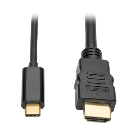 Tripp Lite U444-006-H câble vidéo et adaptateur 1,8 m USB Type-C HDMI Noir