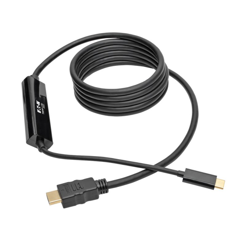 Tripp Lite U444-006-H câble vidéo et adaptateur 1,8 m USB Type-C HDMI Noir