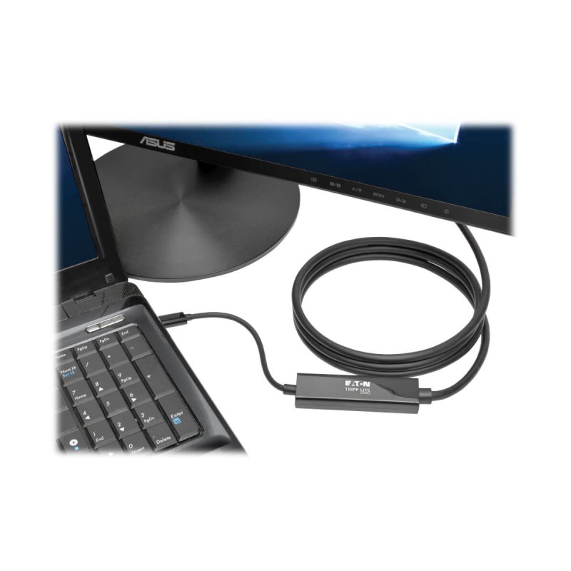 Tripp Lite U444-006-H câble vidéo et adaptateur 1,8 m USB Type-C HDMI Noir