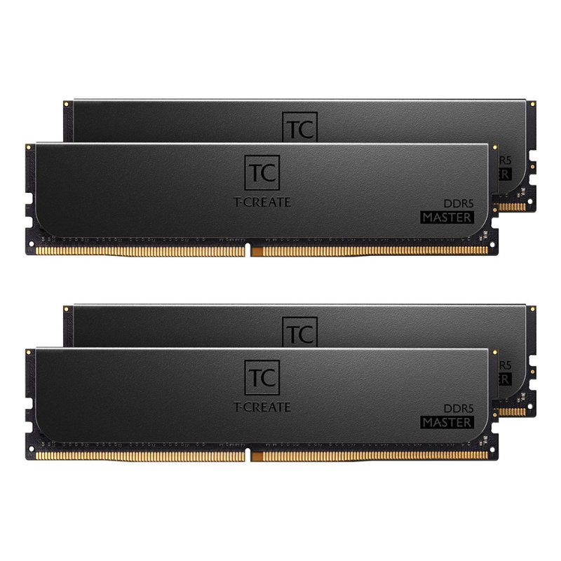 DIMM 96 GB DDR5-6400 (4x 24 GB) Quad-Kit ECC (schwarz, CTCMD596G6400HC32AQC01, T-CREATE MASTER, Registered, INTEL XMP)