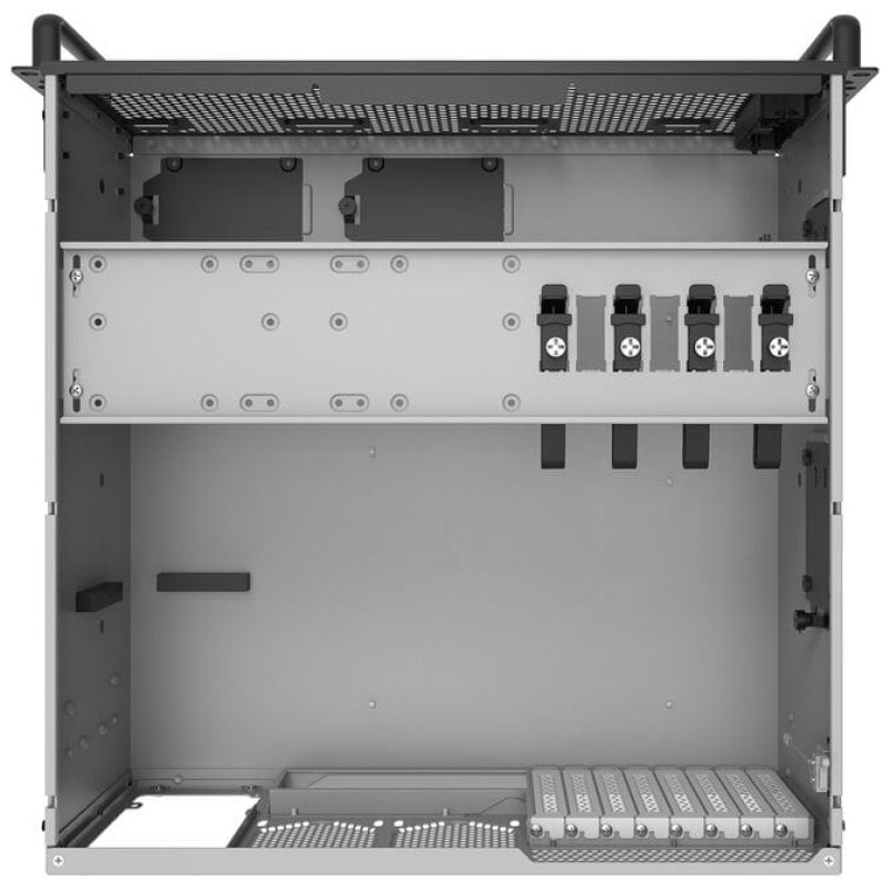 RM4A 4U Rackmount, Rack (schwarz, 4 Höheneinheiten)