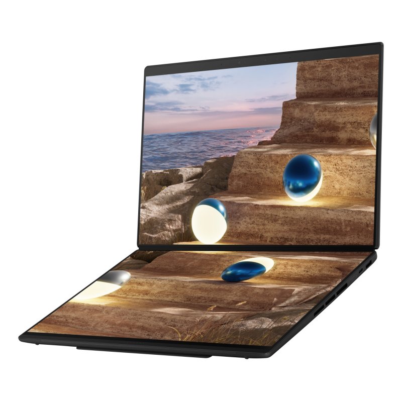 ASUS Zenbook Duo UX8407AA-SN470X Copilot PC Intel Core Ultra 9 386H Laptop 35.6 cm (14") Touchscreen 3K 32 GB