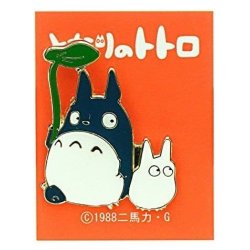 My Neighbor Totoro Pin Small and Middle Totoro with leaf