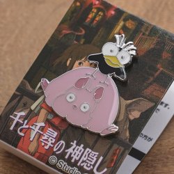 Spirited Away Pin Fly Bird and Boh Mouse
