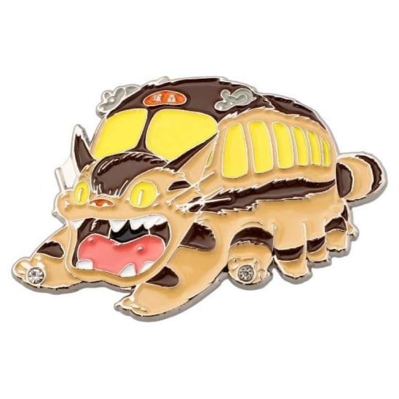 My Neighbor Totoro Metal Brooch Catbus