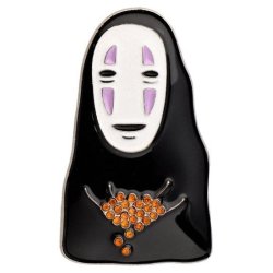 Spirited Away Metal Brooch No-Face