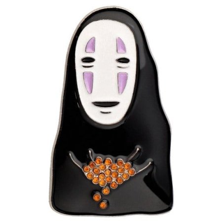 Spirited Away Metal Brooch No-Face