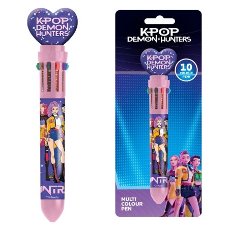 KPop Demon Hunters Multi Colour Pen Hunter/X Display (8)