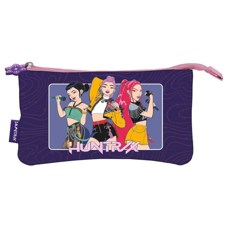 KPop Demon Hunters Multi-Pouch Pencil Case Hunter/X Display (6)