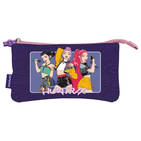KPop Demon Hunters Multi-Pouch Pencil Case Hunter/X Display (6)