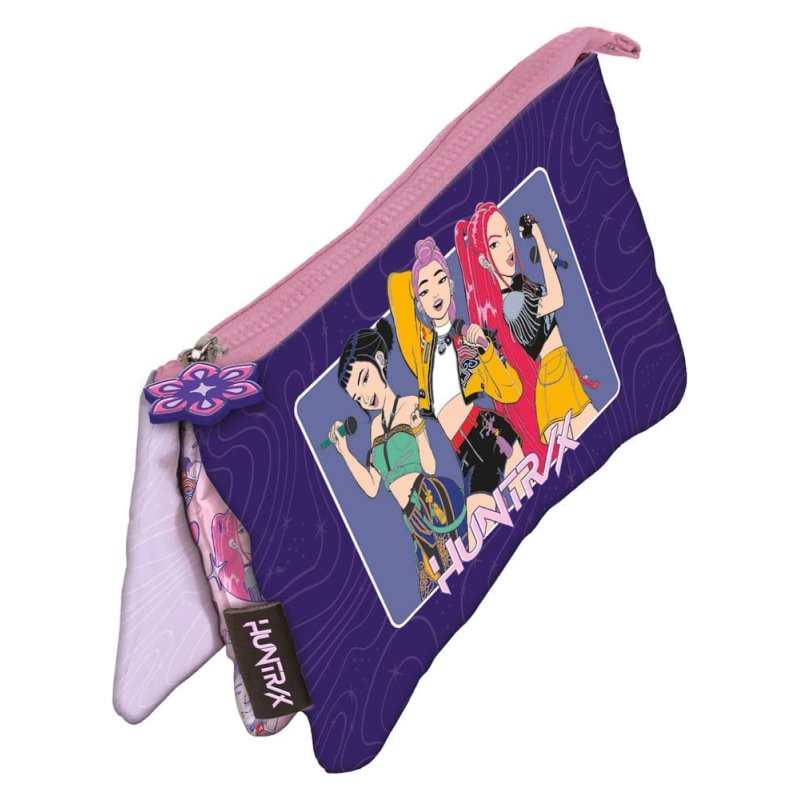KPop Demon Hunters Multi-Pouch Pencil Case Hunter/X Display (6)