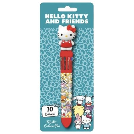 Hello Kitty and Friends Multi Colour Pen American Diner Version Display (8)