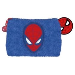 Spider-Man Plush Pencil Case Red, White and Blue Display (12)