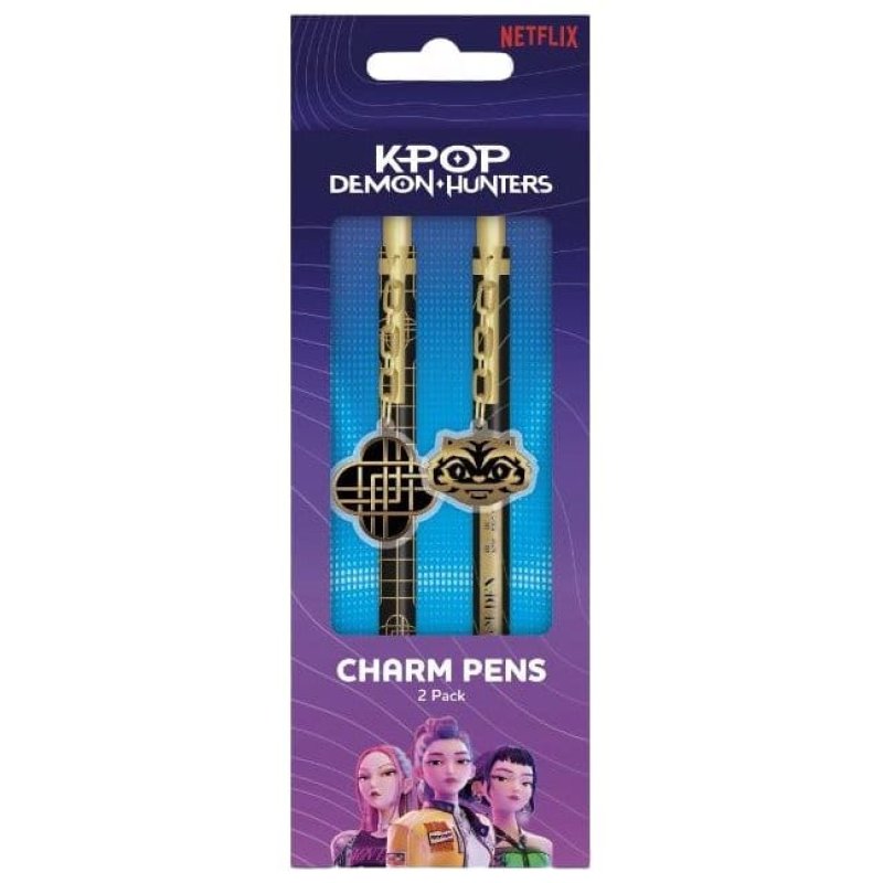 KPop Demon Hunters Pens Golden 2-Pack