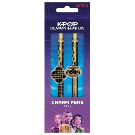 KPop Demon Hunters Pens Golden 2-Pack